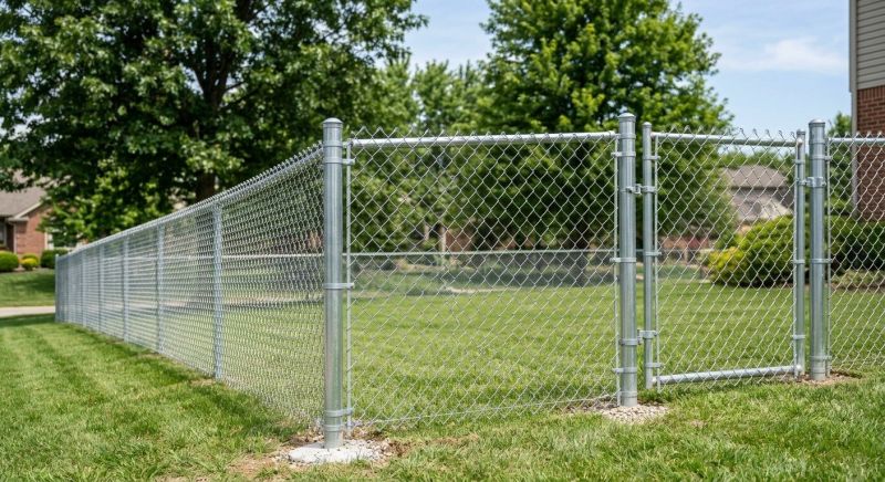 Chain Link Fence Replacement in Pearland, TX